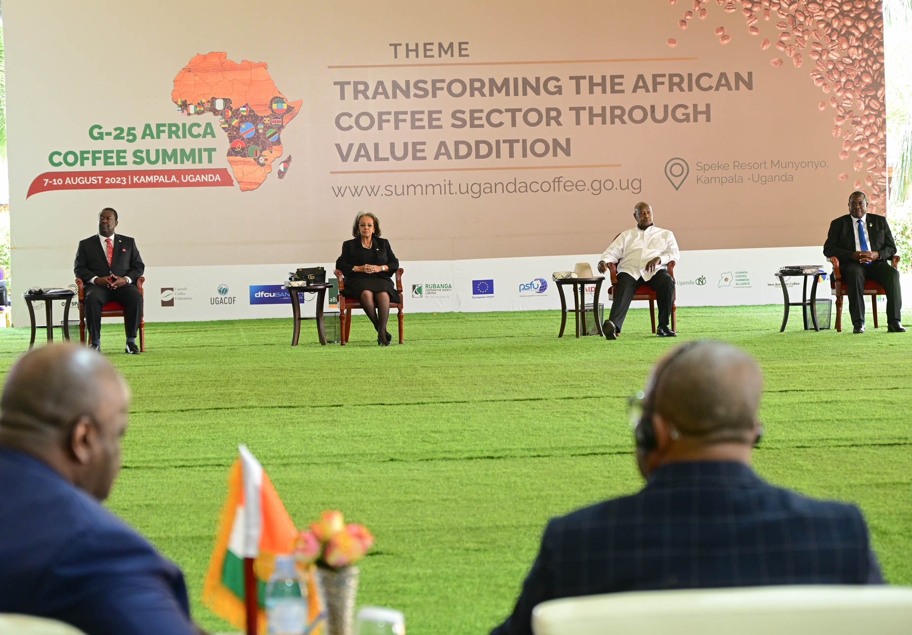 President Museveni Roots for Coffee Value Addition at G-25 Africa Coffee Summit- 8th August,2023