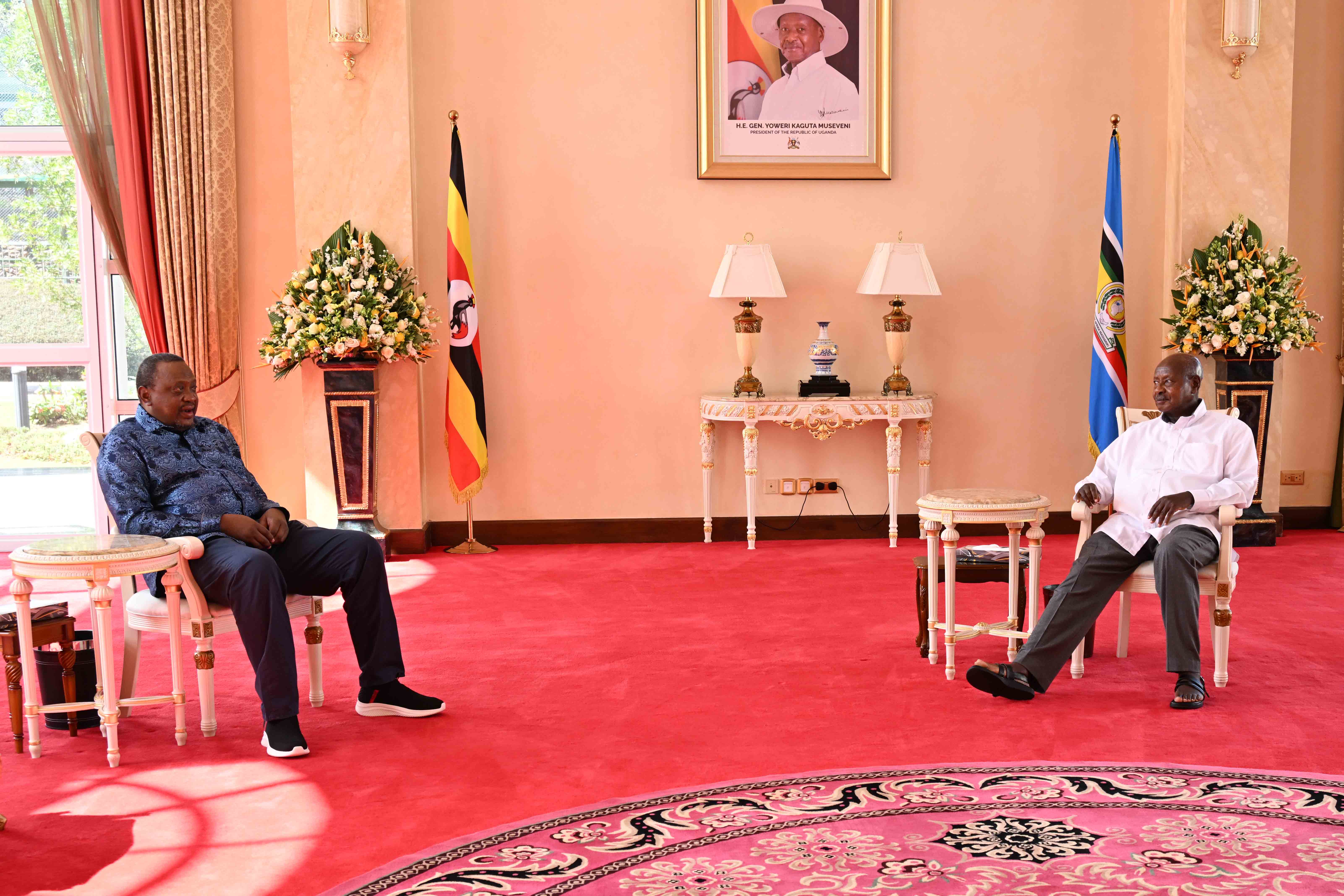 President Museveni receives Report on DRC Peace Process Status, 7th August,2023