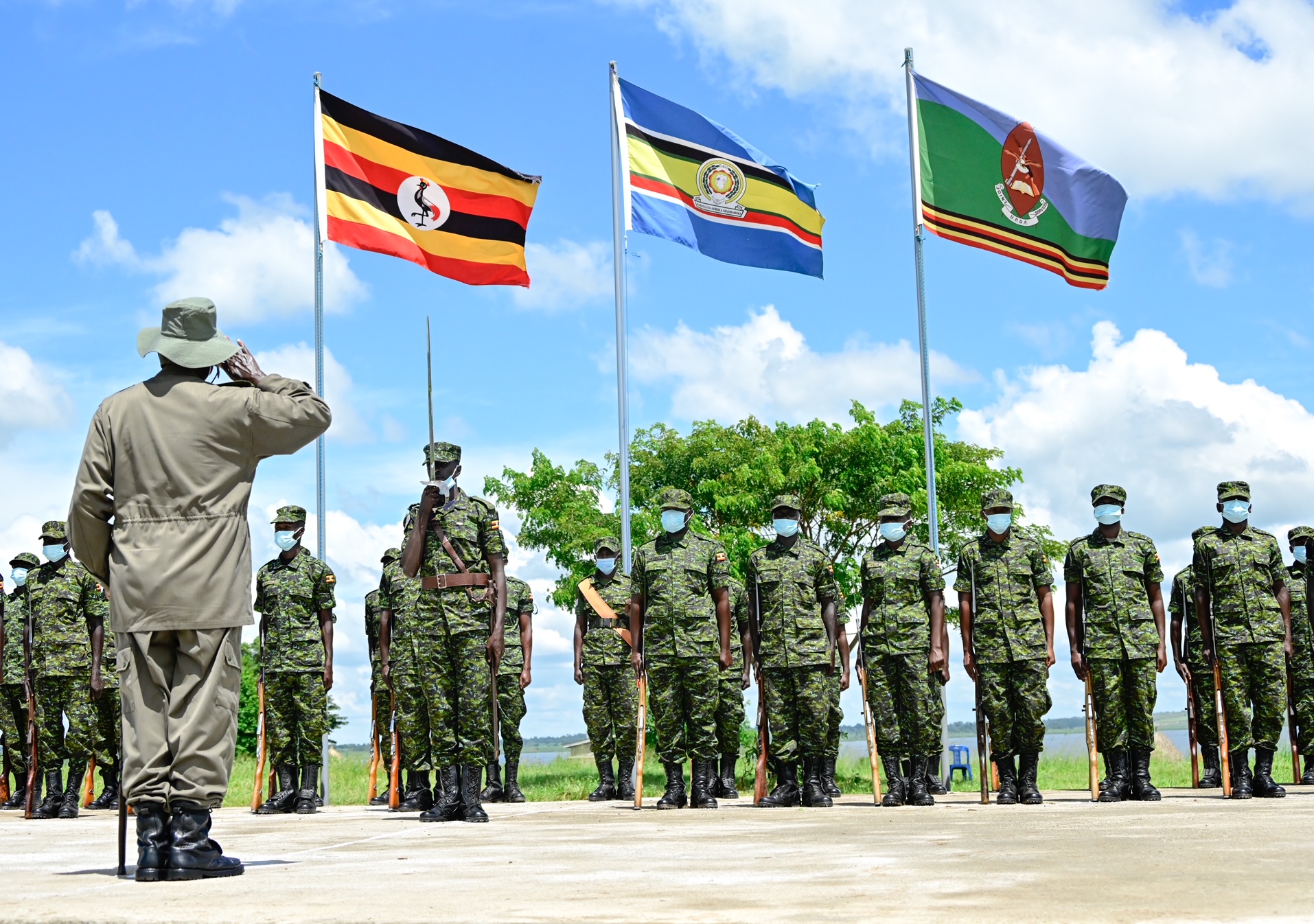 President Museveni Commissions Marine Pier at sustainable base in Mayuge. 28th October, 2023