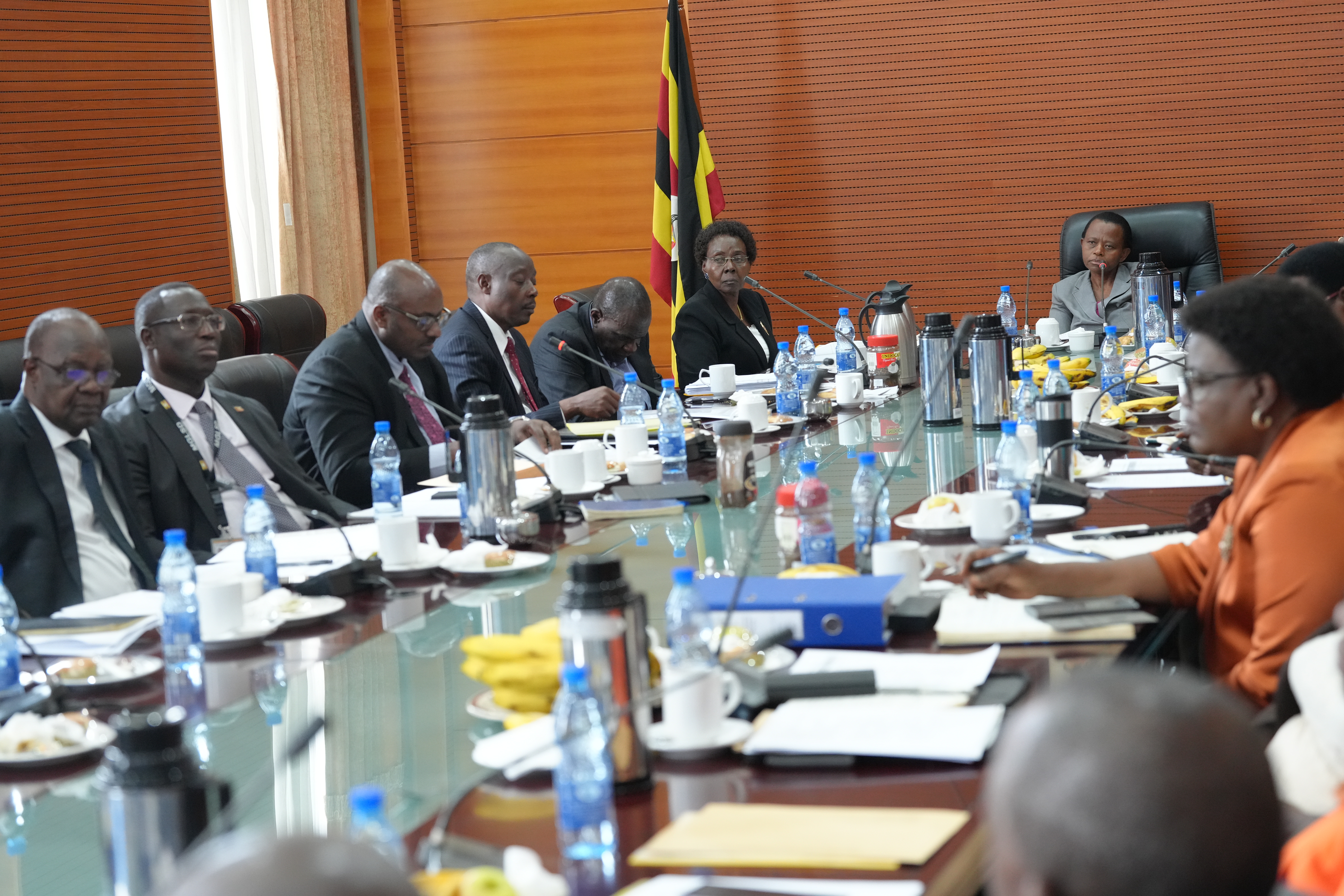 Permanent Secretaries’ Meeting held on Tuesday 3rd September, 2024 on 9th Floor in the Cabinet Room, Office of the President to discuss implementation of the Kyankwanzi resolutions 2024.