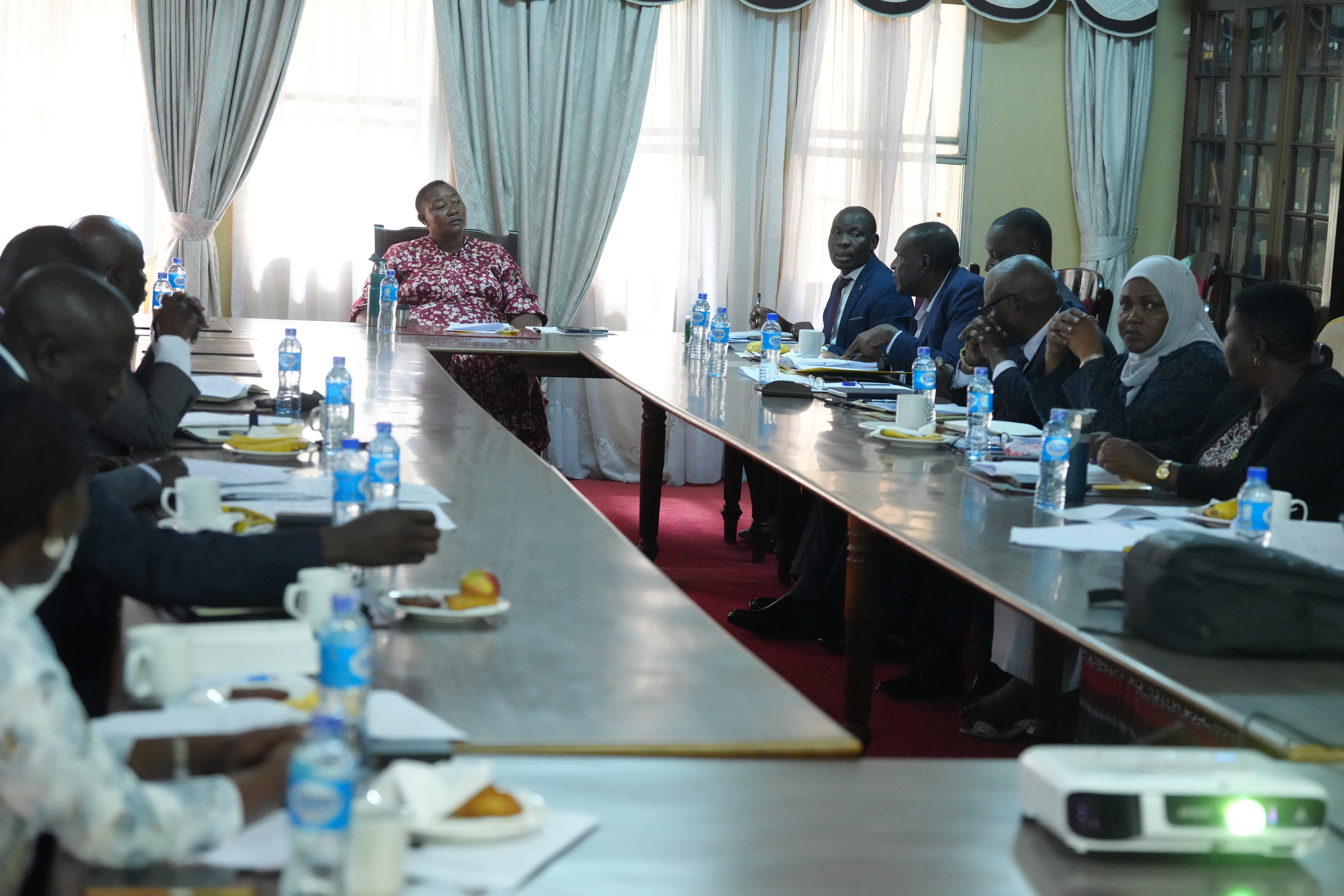 Top Management Meeting held at the Cabinet Library -31st January 2025