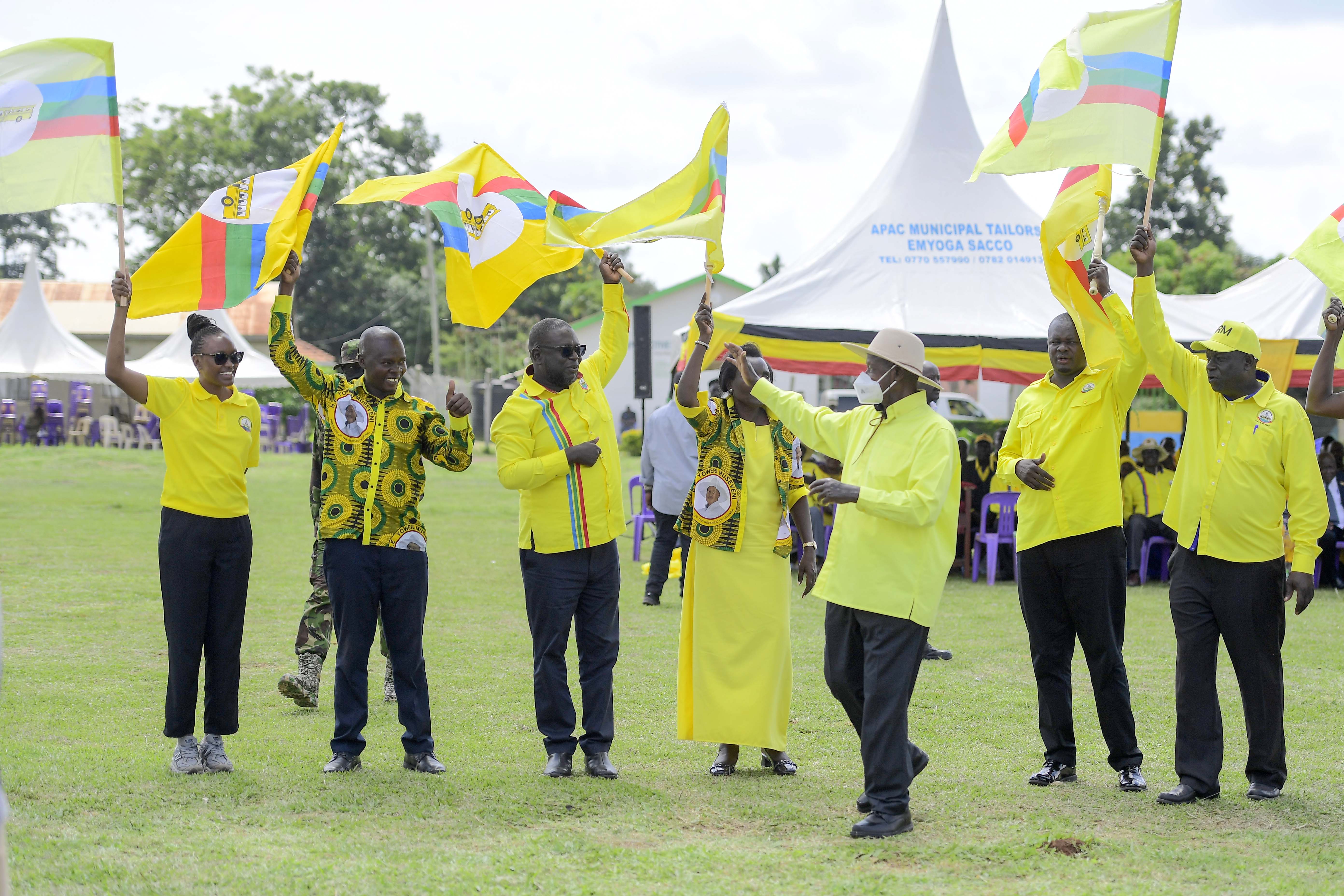 PRESIDENT MUSEVENI RALLIES SUPPORT IN APAC, CALLS FOR UNITY, DEVELOPMENT AND HOUSEHOLD WEALTH CREATION 