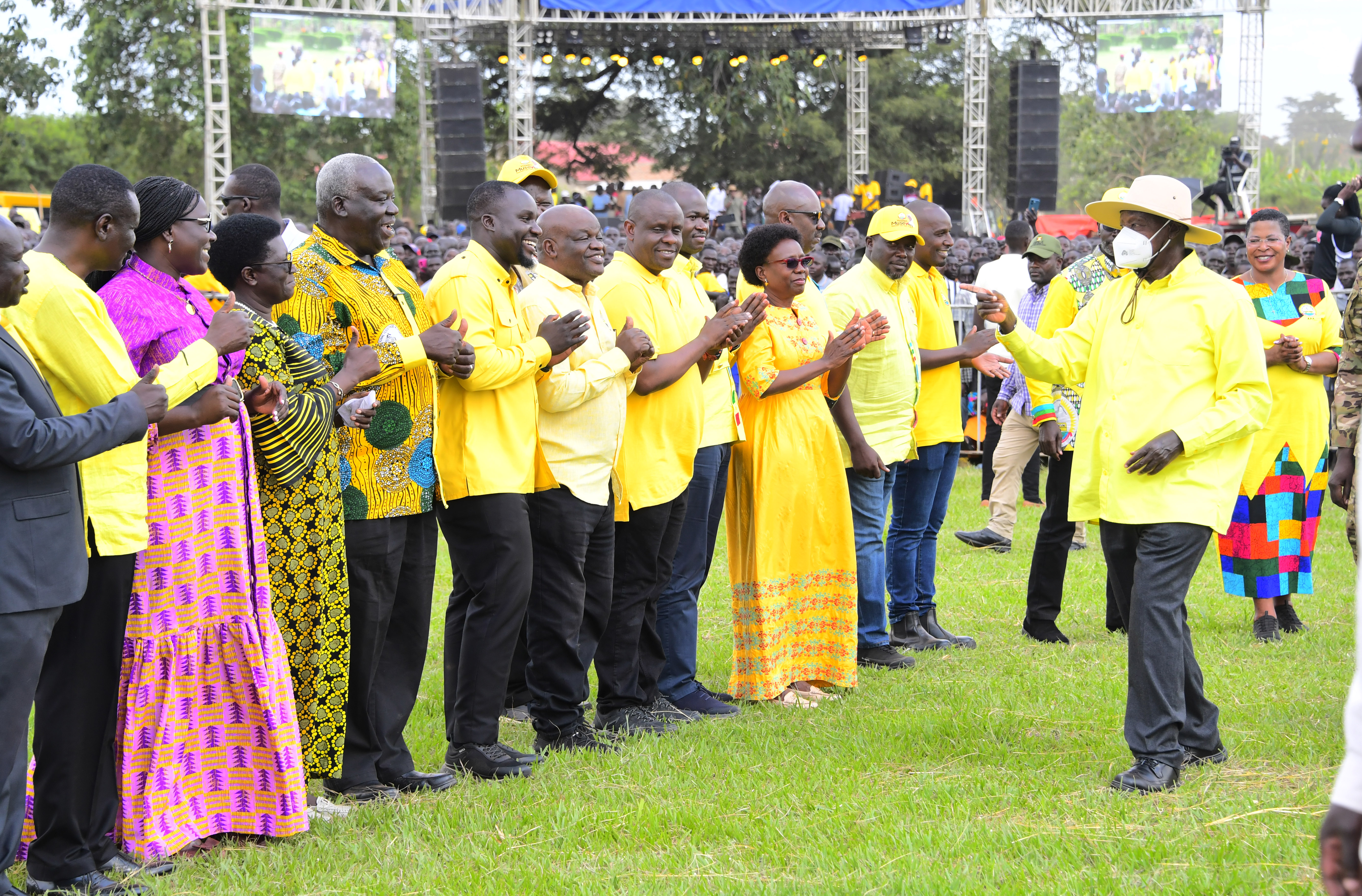 PRESIDENT MUSEVENI RALLIES LANGO, PROMISES WEALTH CREATION, INFRASTRUCTURE, AND SOCIAL TRANSFORMATION IN THE NEXT TERM