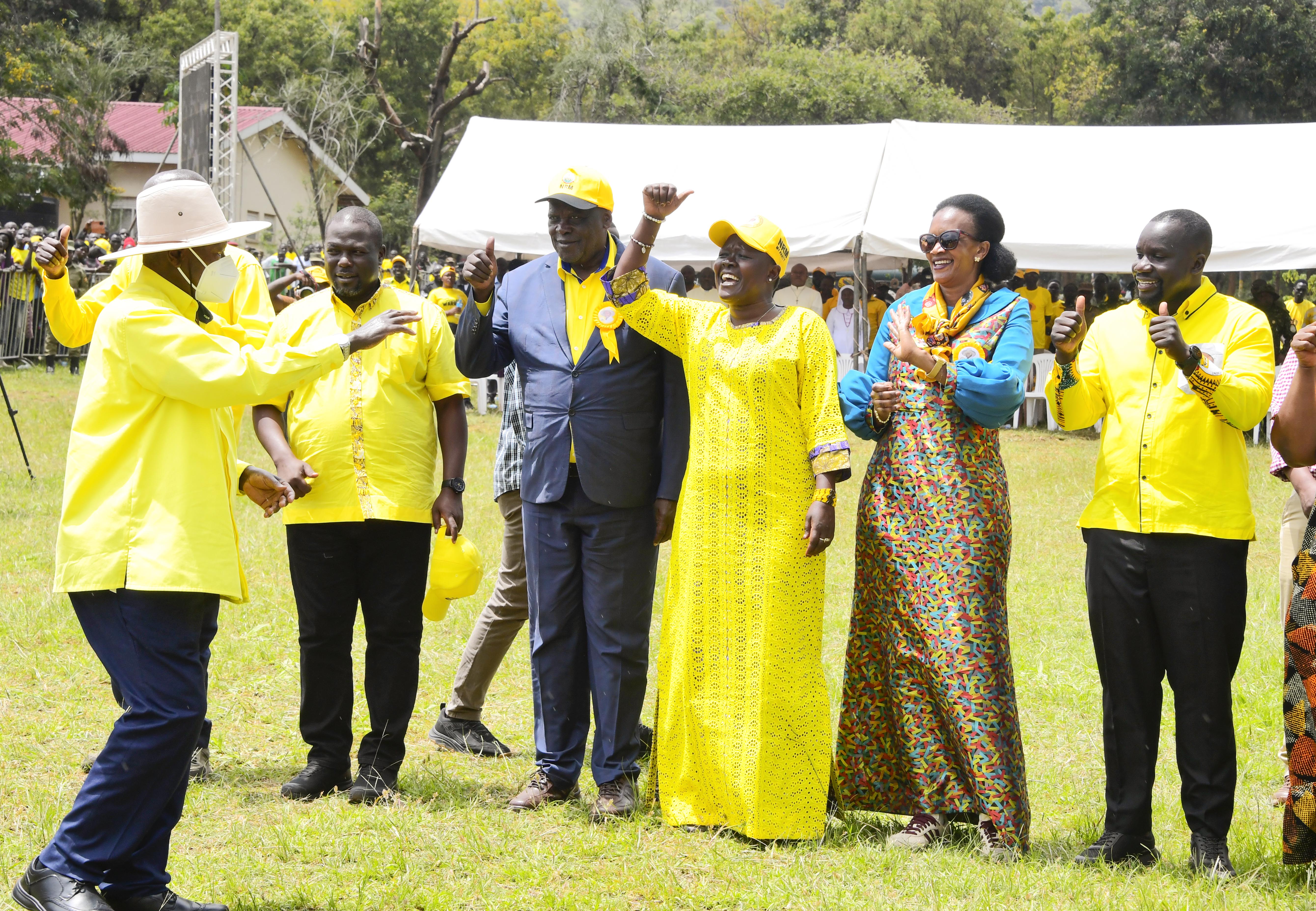PRESIDENT MUSEVENI COMMENDS DISARMAMENT AND STABILITY IN KARAMOJA