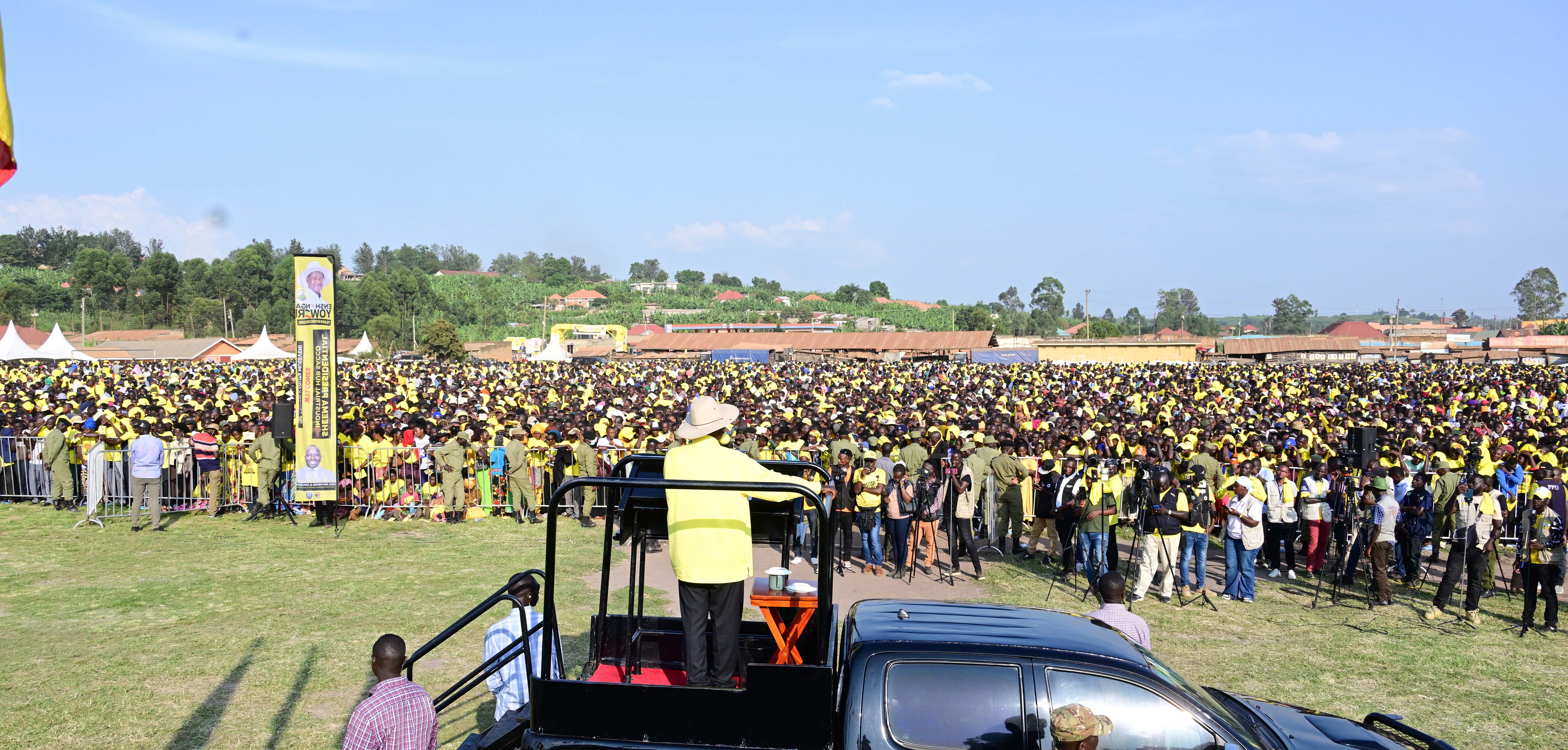 SHEEMA: PRESIDENT MUSEVENI REINFORCES NRM ACHIEVEMENTS AND 2026 RE-ELECTION BID