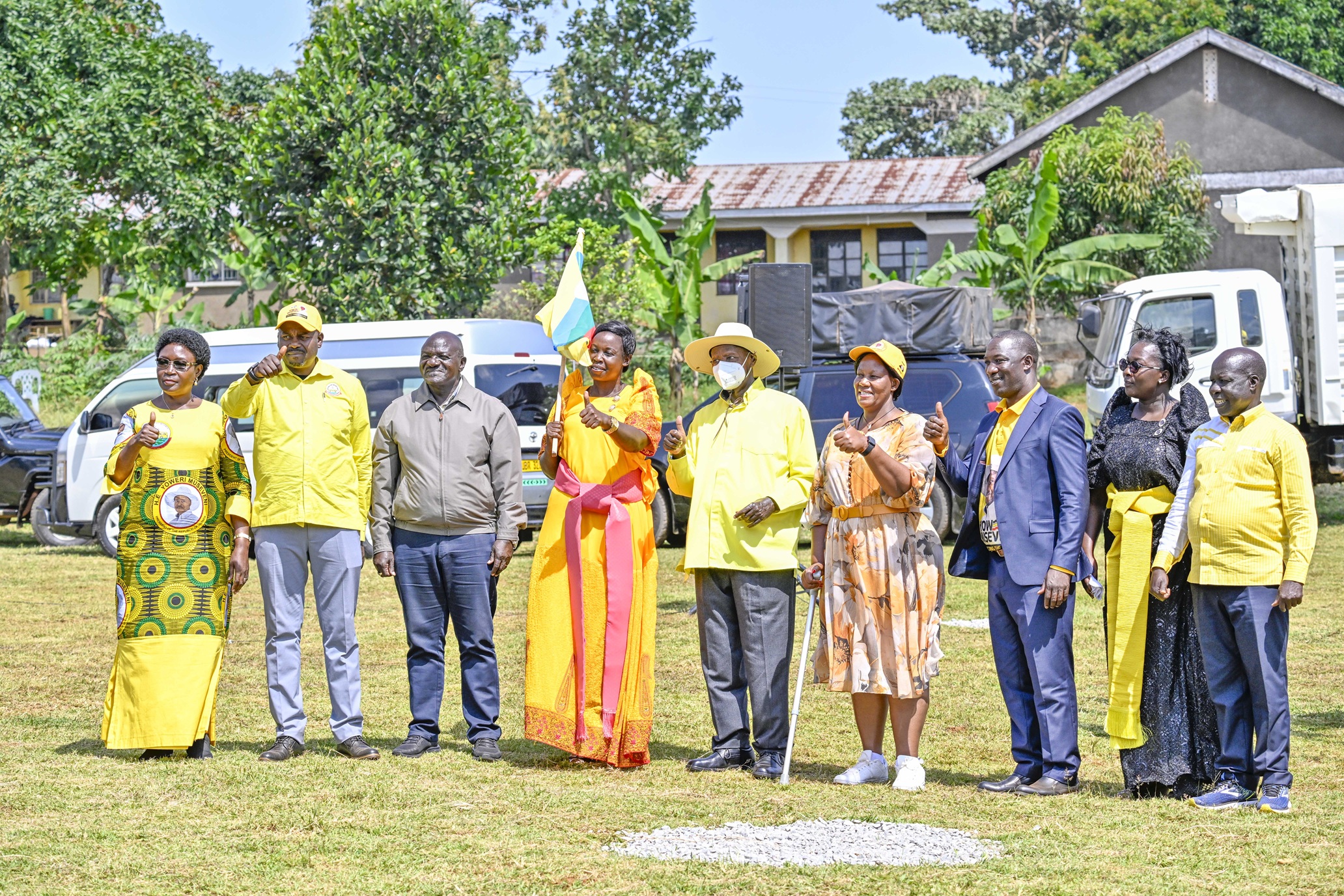 PRESIDENT MUSEVENI RALLIES SUPPORT FOR NABAYIGA IN KALANGALA WOMAN MP BY-ELECTION, UNVEILS DEVELOPMENT ROADMAP 
