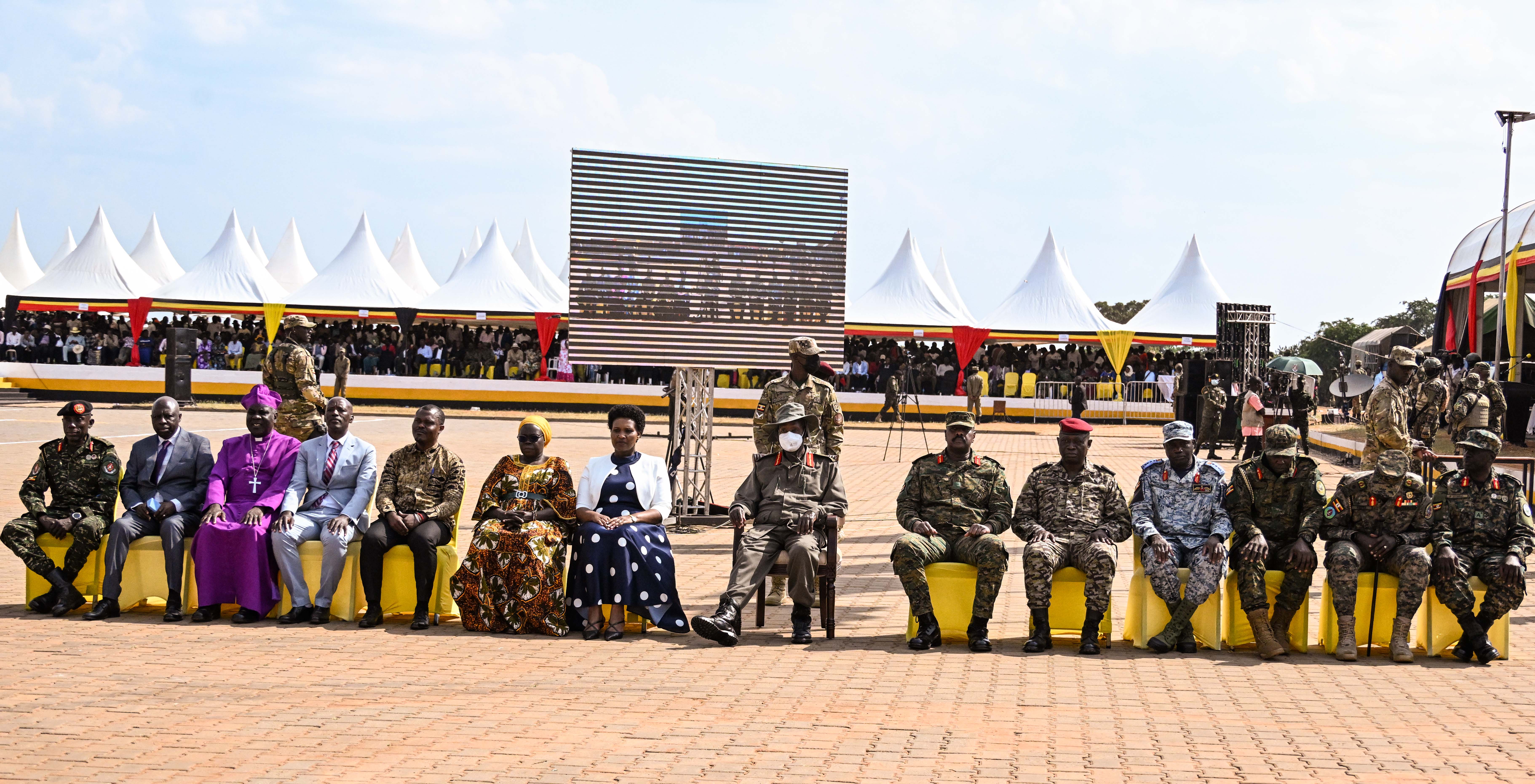PRESIDENT MUSEVENI URGES NEW UPDF RECRUITS TO UPHOLD DISCIPLINE, GOOD HEALTH AND PATRIOTISM