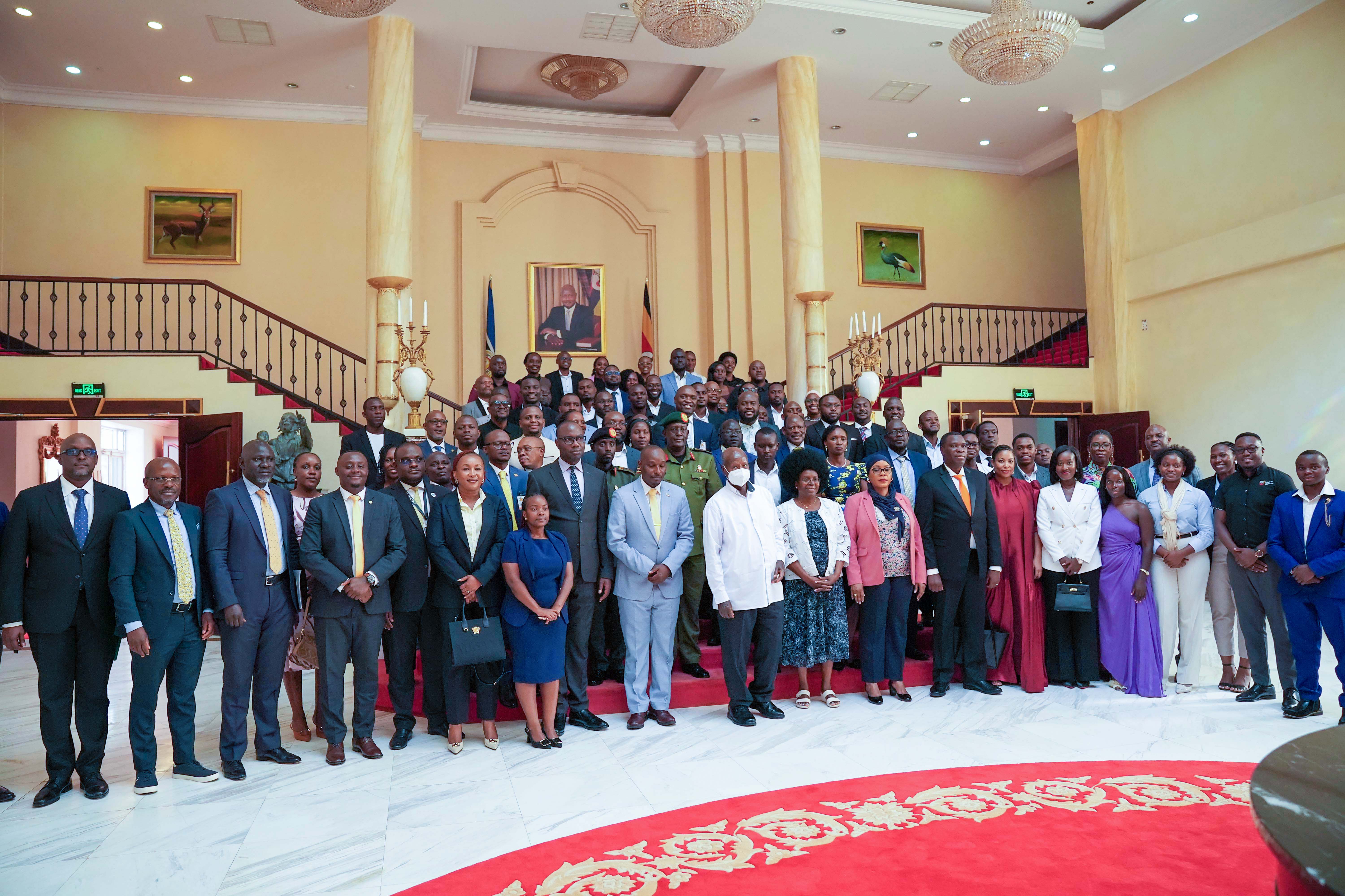 PRESIDENT MUSEVENI HOSTS HOMECOMING LUNCHEON FOR PEARL TO CAPE EXPEDITION, HAILS UGANDA’S INDUSTRIALISATION AND INNOVATION JOURNEY