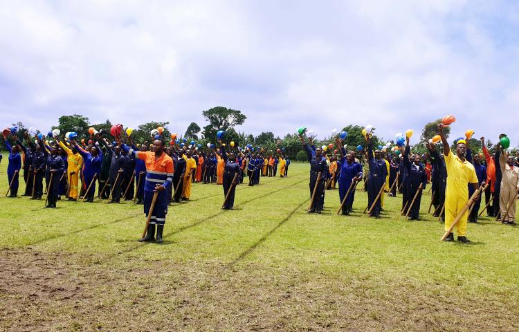 “Strengthening National Pride”, Patriotism Training in Uganda's five Technical Colleges. 10th October, 2023