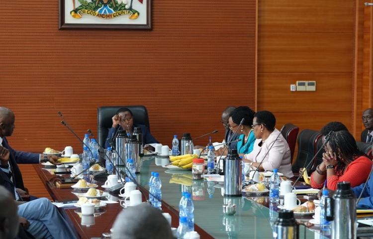 Special Permanent Secretaries’ Meeting held on Tuesday 13th August, 2024 on 9th Floor in the Cabinet Room, Office of the President.