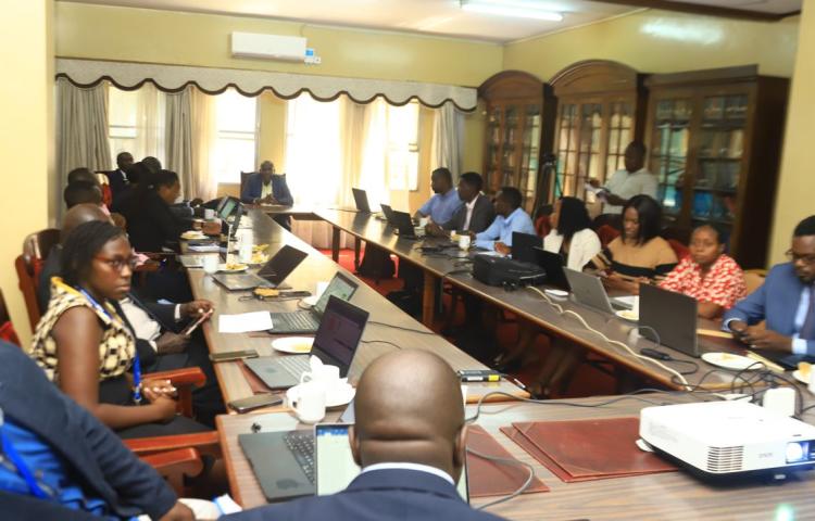 Training Programme on the Manifesto Reporting Framework for the Focal Point officers on the Manifesto 2021-2026 Commitments at the Cabinet library, office of the President. 16th – 17th October, 2024.