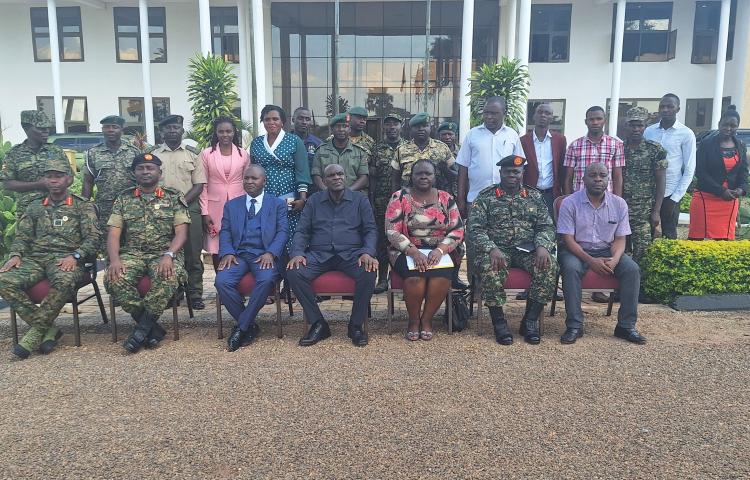 Handover ceremony of the Office of the Director of the National Leadership Institute (NALI), Kyankwanzi. 3rd January, 2025