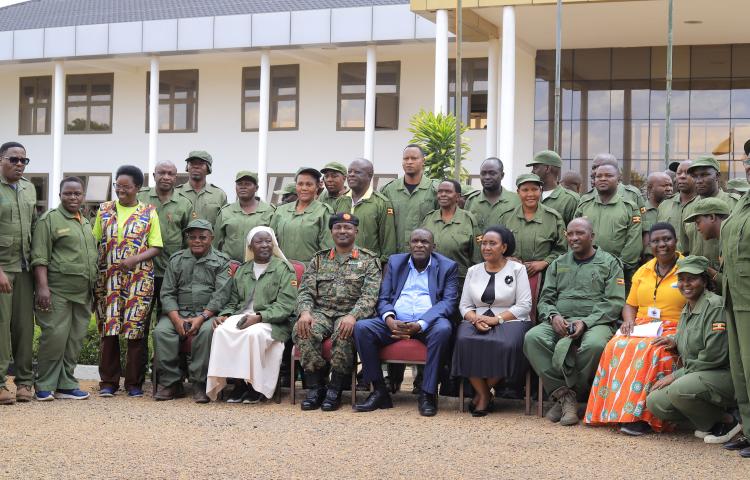 National retreat for Deputy RDCs/RCCs and the NRM District Chairpersons on Manifesto Implementation 2021-2026 at the National Leadership Institute (NALI), Kyankwanzi. 