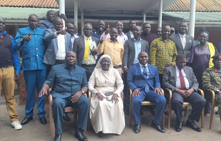  Hajji Kakande tasks Karamoja RDCS to prioritise on Peace and Security, tips them on effective service delivery.