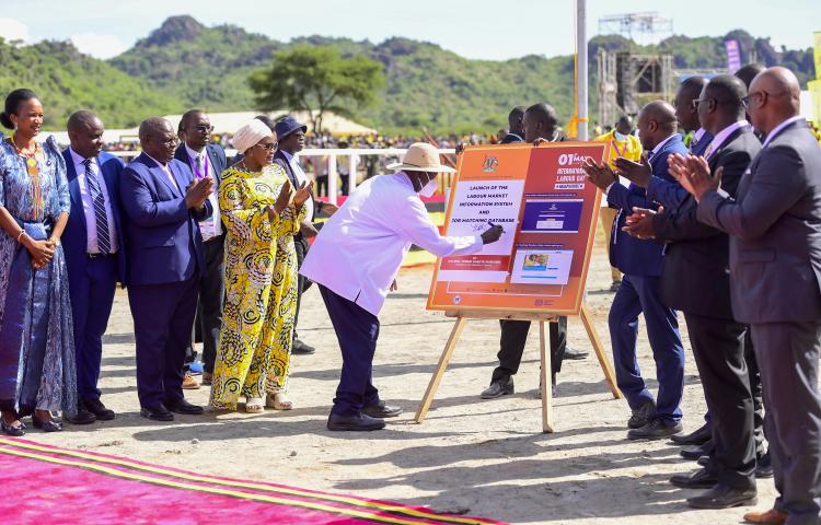 President Museveni signals possible Labour Reforms, urges job Creation through Wealth Generation-1st May, 2025
