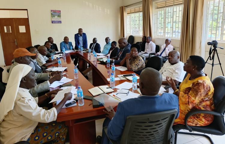 RDC Secretariat urged Kiryandongo leaders to work as one team for quality service delivery. 23th June,2025