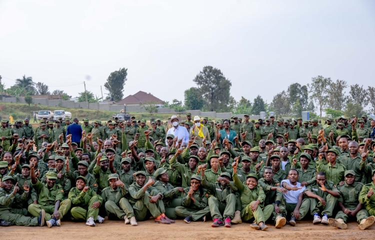 President Museveni passes-out 1,372 Patriotic Secondary School Teachers  