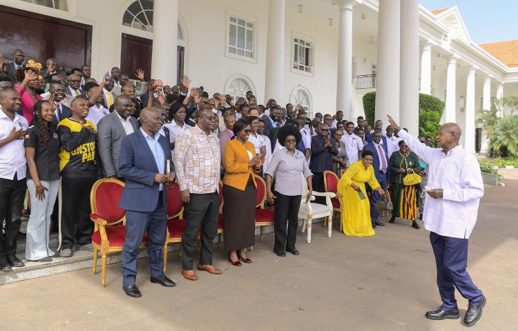 PRESIDENT MUSEVENI, SCIENTISTS DISCUSS PROGRESS IN TRANSFORMING UGANDA INTO A SCIENCE-LED ECONOMY 