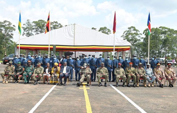 PRESIDENT MUSEVENI URGES OFFICER CADETS TO UPHOLD HEALTH, DISCIPLINE, PATRIOTISM AND MILITARY COMPETENCE