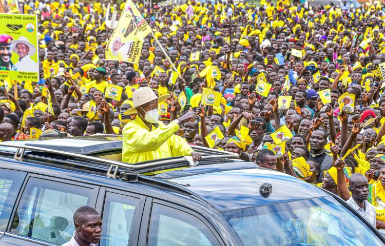 PRESIDENT MUSEVENI LAUNCHES PRESIDENTIAL CAMPAIGNS IN KARAMOJA, REAFFIRMS NRM’S LEGACY OF PEACE AND DEVELOPMENT