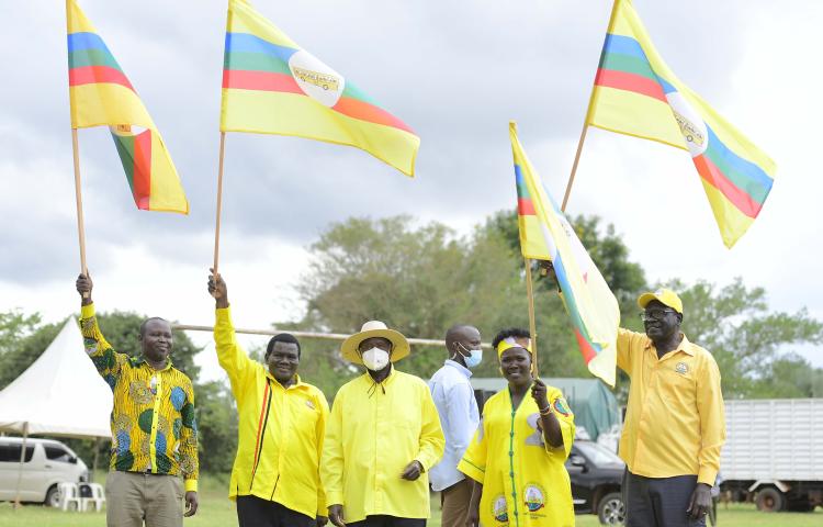 PRESIDENT MUSEVENI PLEDGES MORE DEVELOPMENT PROJECTS IN LAMWO 