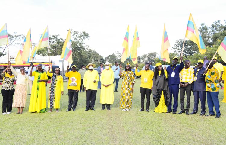 PRESIDENT MUSEVENI URGES ARUA TO STAND UNITED WITH NRM, PROMISES MORE DEVELOPMENT