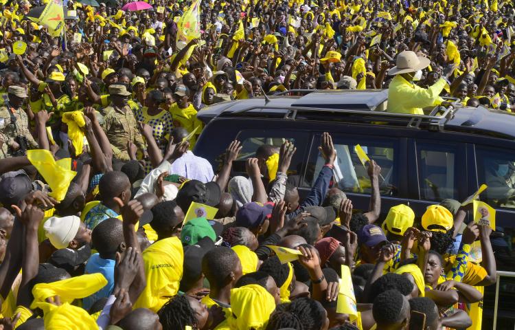 PRESIDENT MUSEVENI PRESENTS NRM MANIFESTO TO KABALE AS HE DRUMS UP SUPPORT AHEAD OF 2026 ELECTIONS