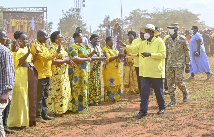 BUGIRI: PRESIDENT MUSEVENI KICKS-OFF CAMPAIGN TRAIL IN BUSOGA, HIGHLIGHTS DEVELOPMENT PLANS 