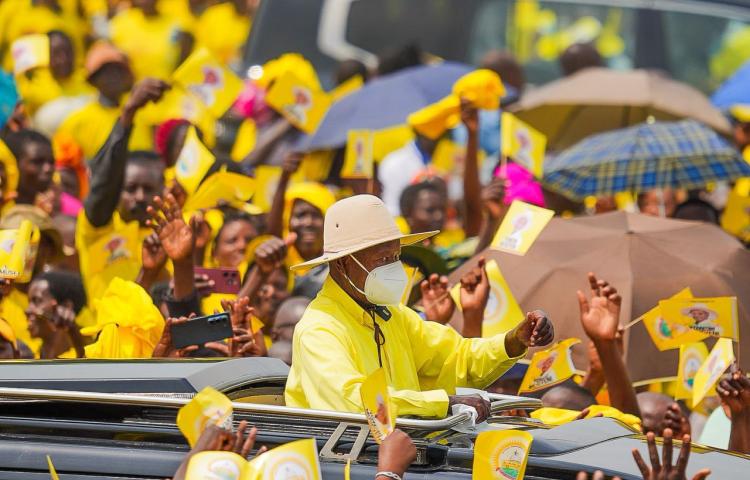 “PEACE HAS ENABLED UGANDA TO THRIVE,” SAYS PRESIDENT MUSEVENI AS HE CAMPAIGNS IN BUNYANGABU 