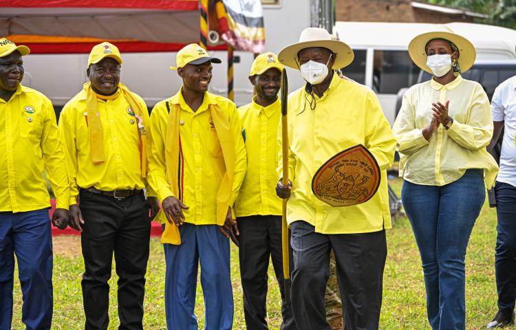 PRESIDENTIAL CANDIDATE MUNYAGWA’S FATHER THROWS WEIGHT BEHIND PRESIDENT MUSEVENI AHEAD OF 2026 ELECTIONS