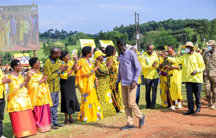 PRESIDENT MUSEVENI PLEDGES NEW INDUSTRIAL PARK AND SKILLING HUB FOR BUNYORO SUB-REGION 