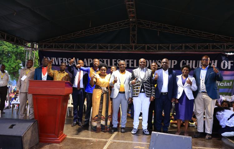 PRESIDENT MUSEVENI HAILS PROPHET DAVID ISANGA FOR PRIORITISING WEALTH AND JOB CREATION MESSAGE AMONG BELIEVERS 
