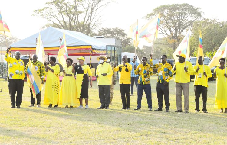 PRESIDENT MUSEVENI EMPHASIZES PEACE AND WEALTH CREATION AT LIRA CAMPAIGN RALLY