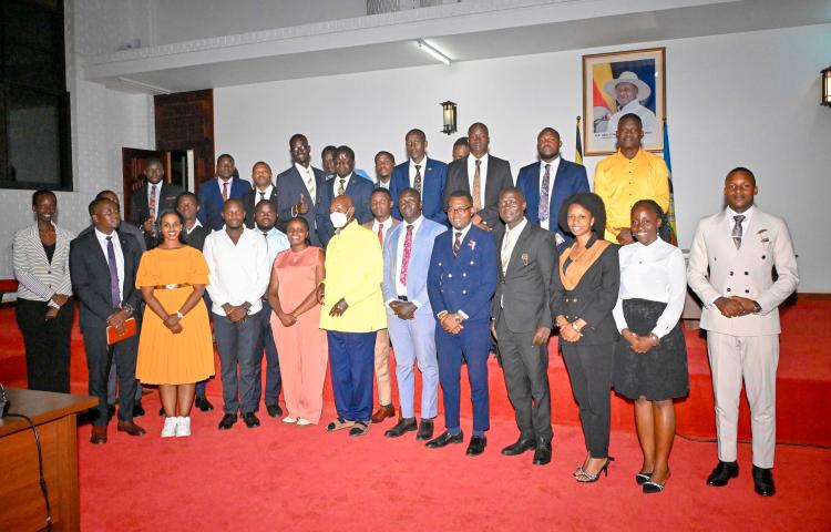 PRESIDENT MUSEVENI URGES STUDENT LEADERS TO CHAMPION WEALTH CREATION AND IDEOLOGICAL CLARITY 