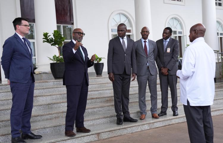 PRESIDENT MUSEVENI, IMF AFRICAN DEPARTMENT DIRECTOR DISCUSS ECONOMIC GROWTH AND TAX BASE EXPANSION 
