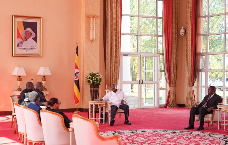 PRESIDENT MUSEVENI, GABON’S NGUEMA HOLD TALKS ON ECONOMIC TRANSFORMATION AND REGIONAL COOPERATION 