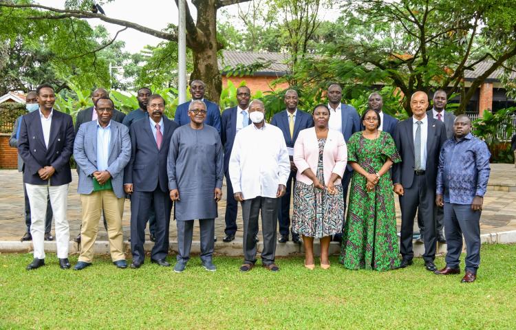 PRESIDENT MUSEVENI BACKS REGIONAL OIL REFINERY INITIATIVE