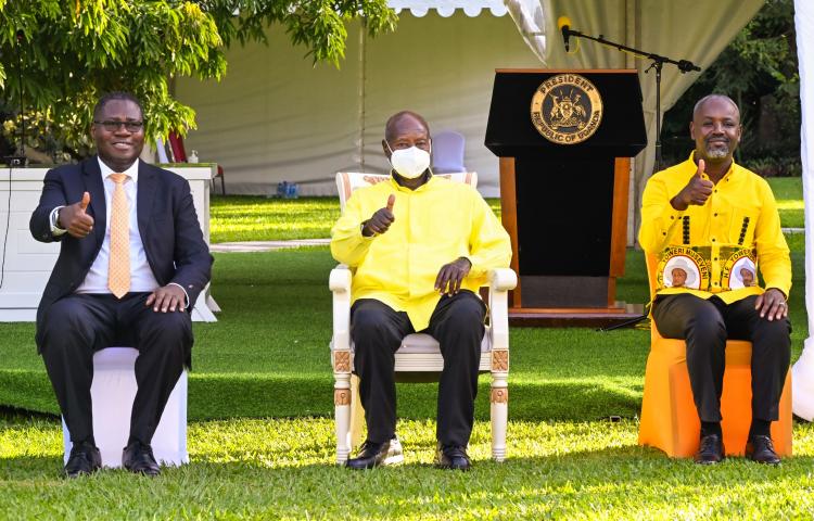 PRESIDENT MUSEVENI CALLS FOR DISCIPLINE IN SPEAKERSHIP RACE AS NRM CAUCUS ADOPTS CEC RECOMMENDATIONS ON PARLIAMENTARY LEADERSHIP 