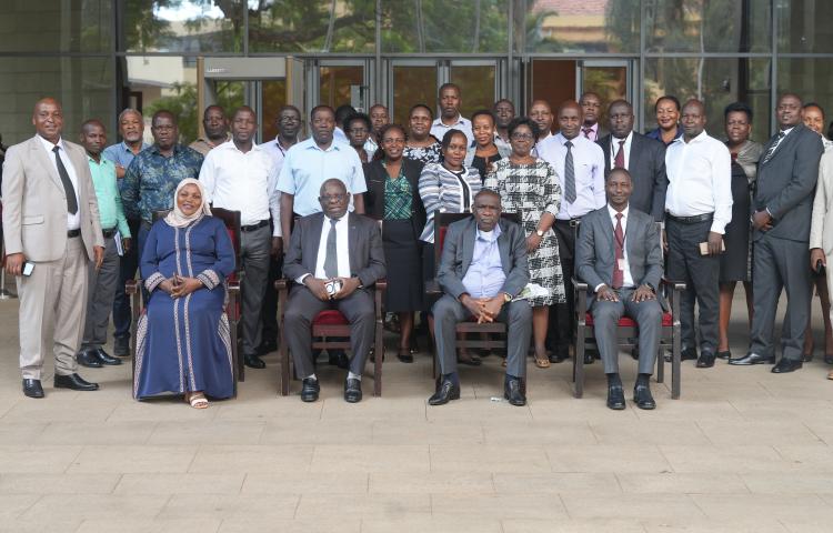 PRE- RETIREMENT TRAINING HELD AT THE CONFERENCE HALL, OFFICE OF THE PRESIDENT