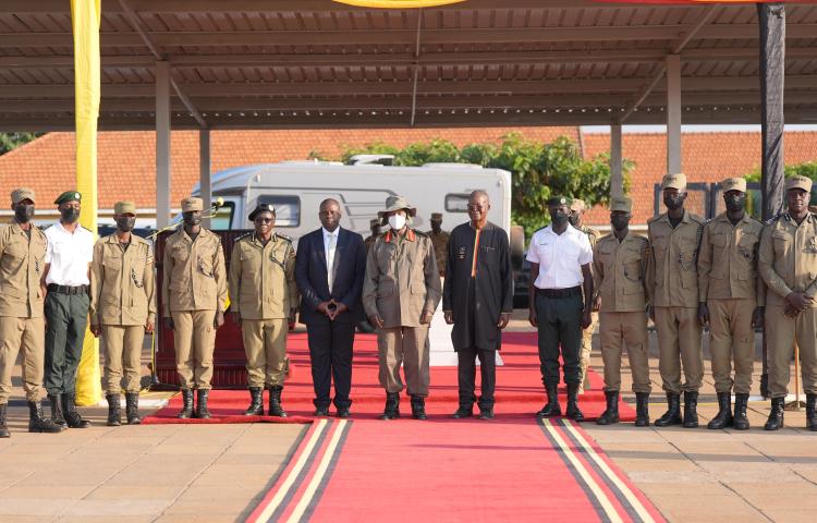 PRESIDENT MUSEVENI WARNS NEW POLICE OFFICERS AGAINST CORRUPTION, URGES DISCIPLINE AND GOOD HEALTH