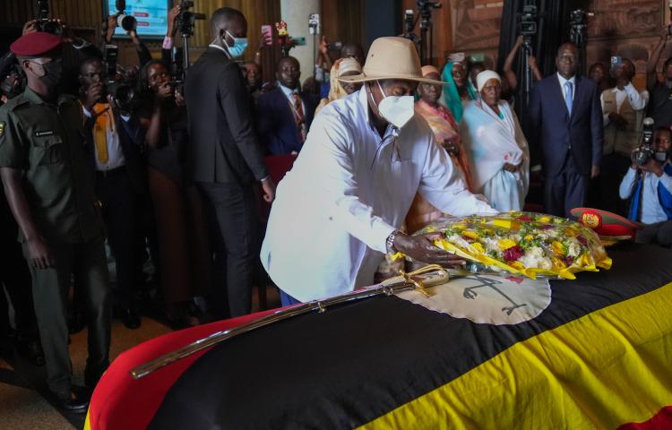 PRESIDENT MUSEVENI EULOGIZES LATE GEN. MOSES ALI AS FREEDOM FIGHTER, PEACEMAKER AND DEVELOPMENT CHAMPION 